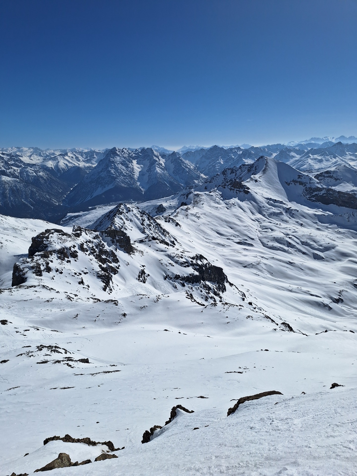6 - 2.2.2026 Silvretta přechod na sněžnicích
